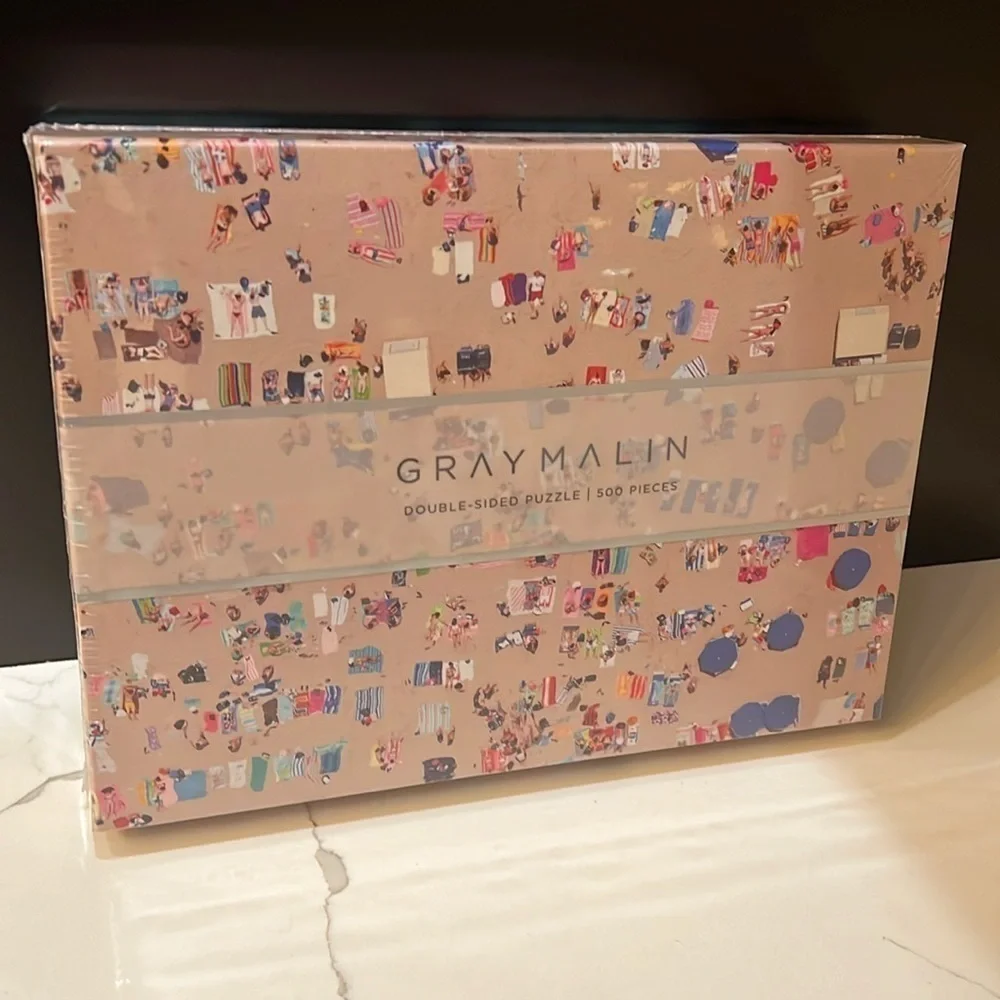 Gray Malin Double Sided 500 Piece Puzzle  New Sealed